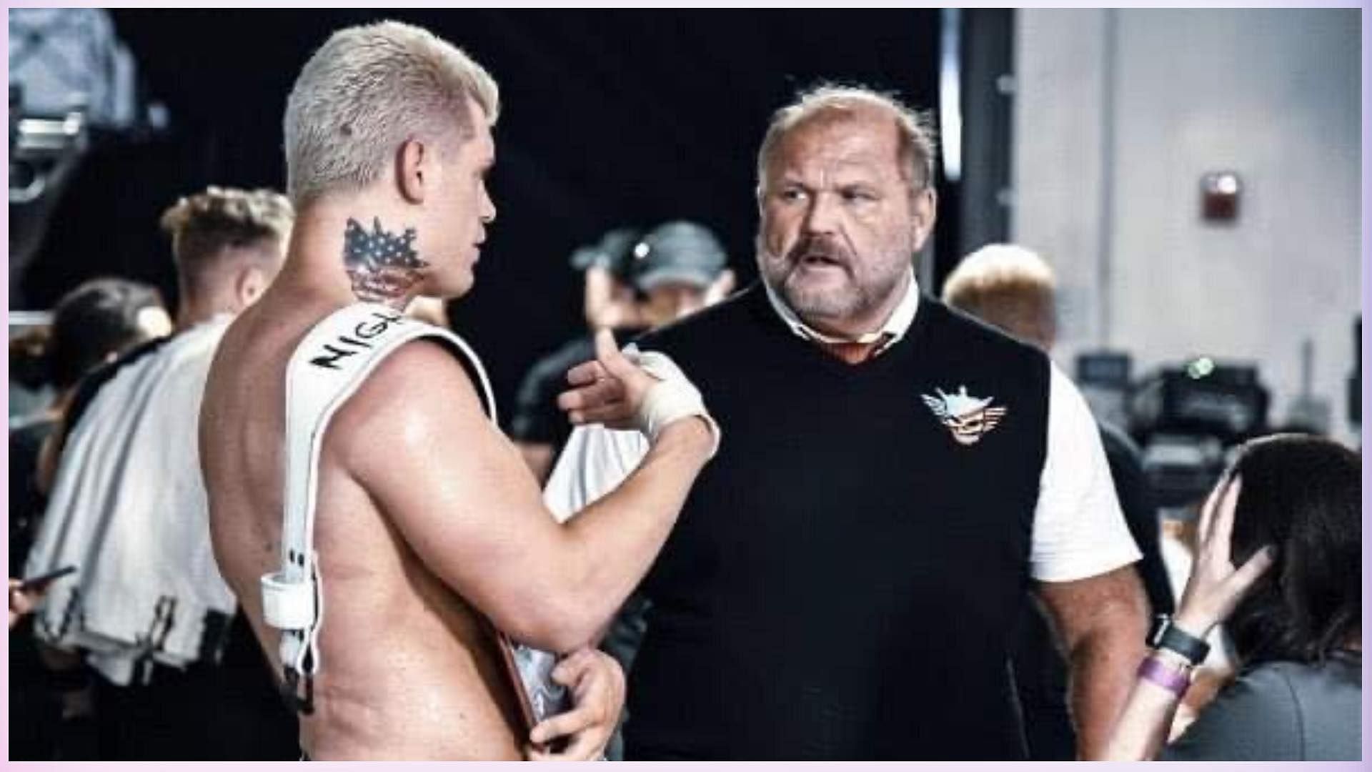 Arn Anderson and Cody Rhodes.